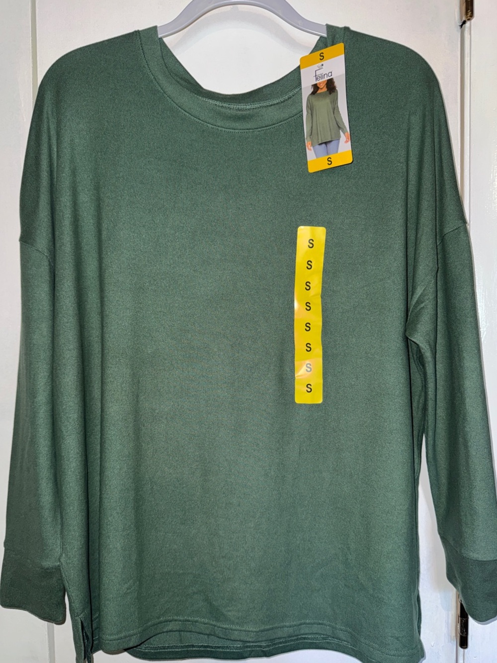Felina Green Long Sleeve Tee